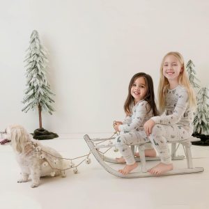 Family Matching Christmas Pajamas Bamboo Bible Verse Peace1