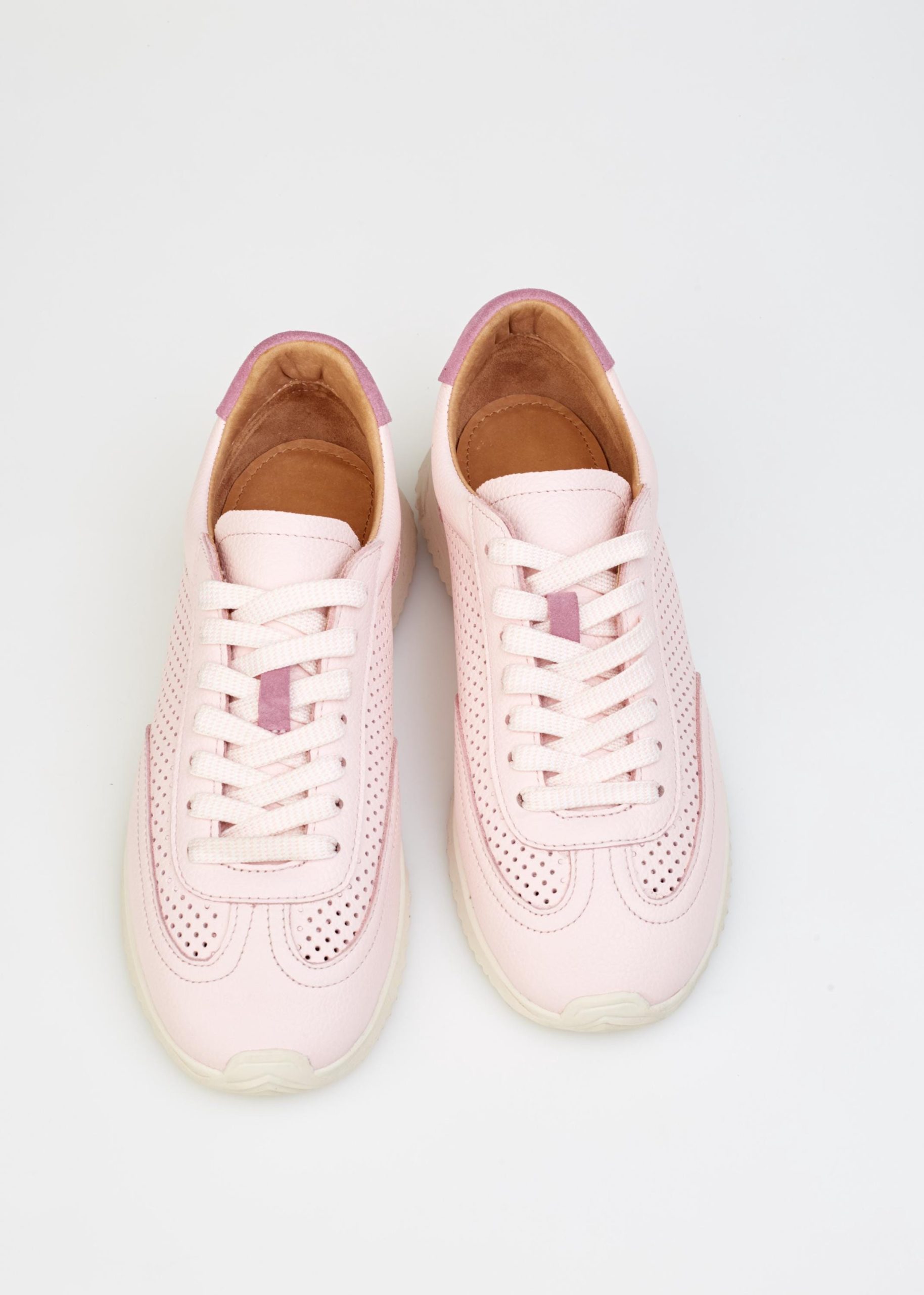 Leather Suede Pink Sneakers Women S Casual Shoes