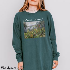 Monet Long Sleeve Shirt 100% Cotton Comfort Colors